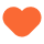 orange heart