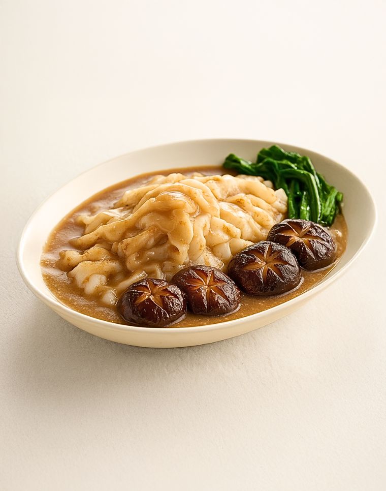 ร้านลูกไก่ทอง ราดหน้าเห็ดหอม